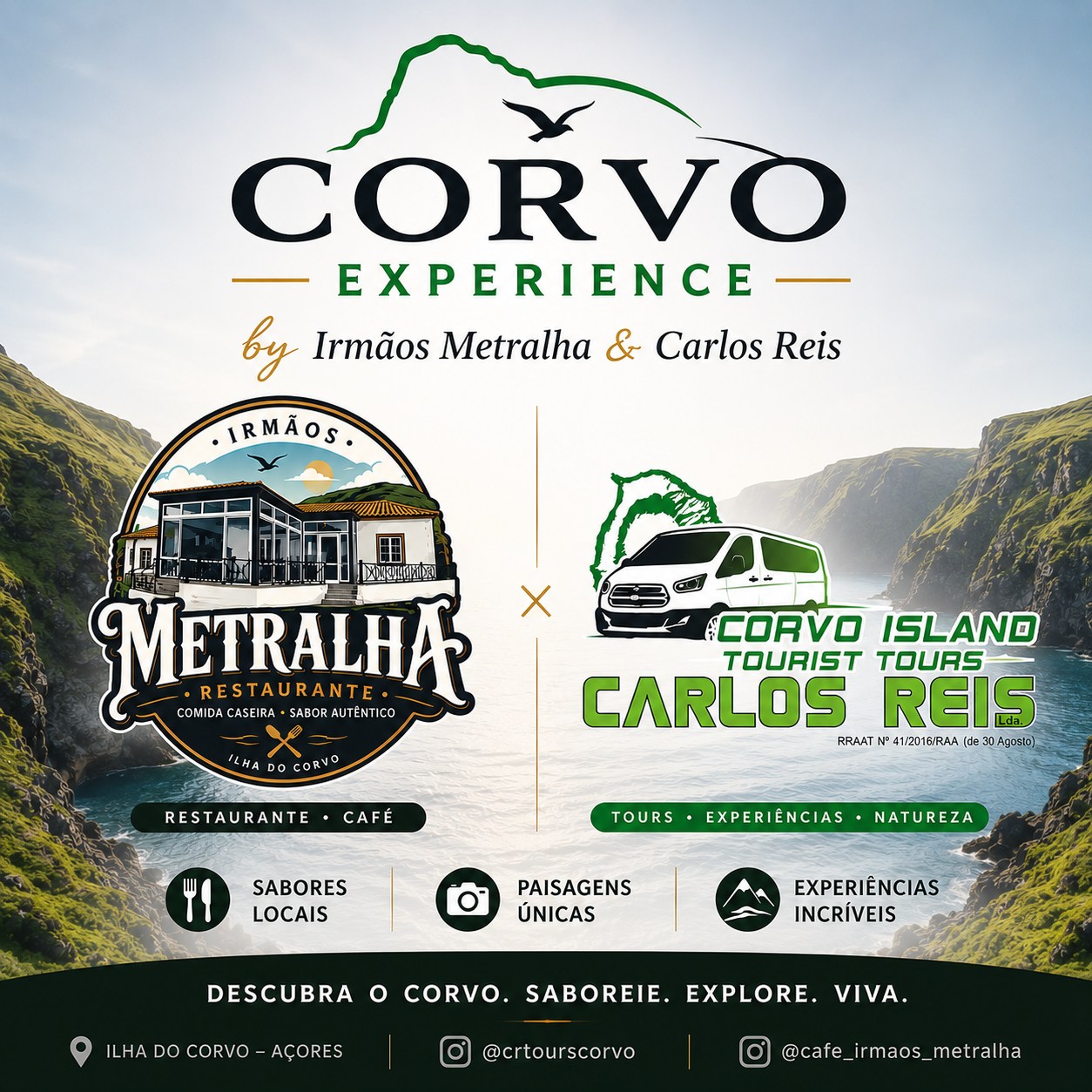 Corvo Experience, Irm&atilde;os Metralha e Carlos Reis